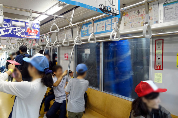 車両洗浄乗車体験