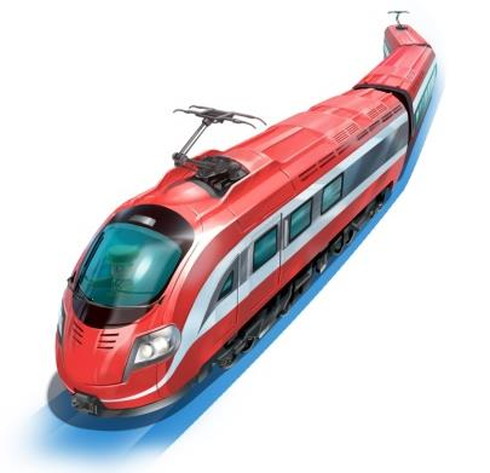 「レールも！車両も！情景も！60周年ベストセレクションセット」に含まれるオリジナル車両「レッドフライナー」のスケッチ