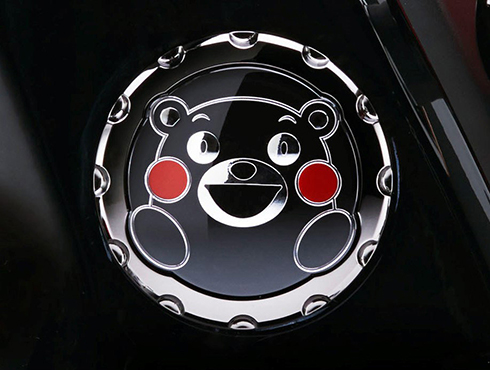 くまモンのレンタカー