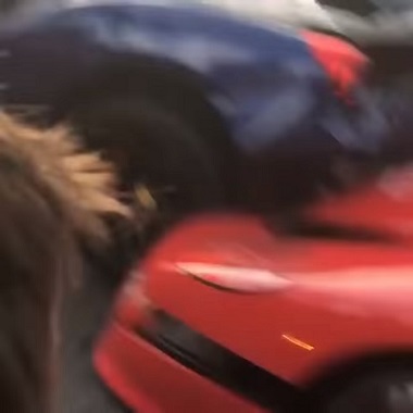 フェラーリ F50 488 ピスタ 事故 追突 カヴァルケード