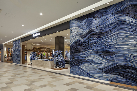 ライトオン壁面アート