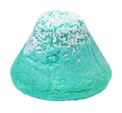 青い富士山カレーパンのみの写真