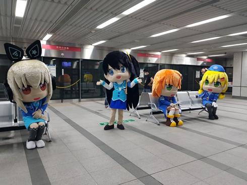 初音ミク 進め！たかめ少女 台湾高雄メトロ