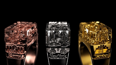 都市を閉じ込めた指輪