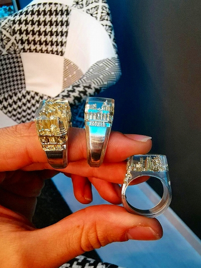 都市を封じ込めた指輪