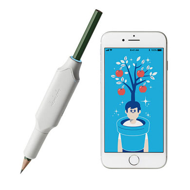 しゅくだいやる気ペン コクヨ 鉛筆 分析 宿題 IoT 文具 スマホ アプリ