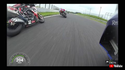 バイク 鈴鹿8耐 レーサー 視点 映像 鈴鹿サーキット ヤマハ発動機 YZF-R1