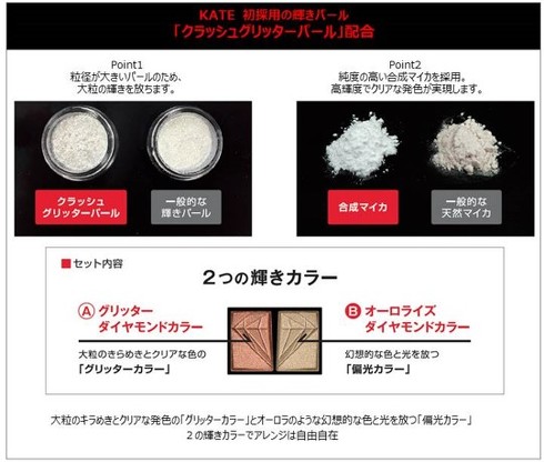 ケイト新作アイシャドウ&リップ
