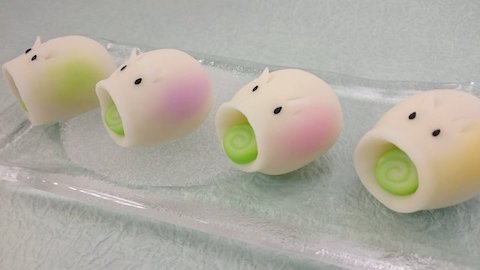 食べられる蚊取り豚