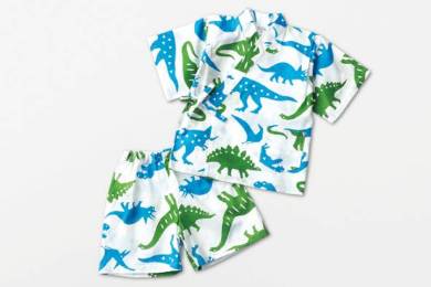 「子供甚平 恐竜図鑑」／まめぐい（イーストヤード4階）