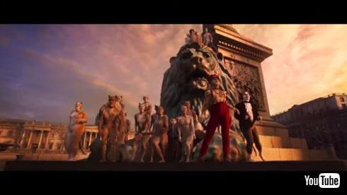 テイラー・スウィフト キャッツ 映画 ビジュアル CG