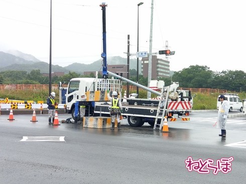 進む撤去作業