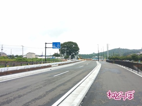 今回の開通区間はここまで