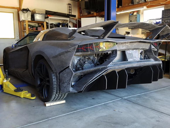 ランボルギーニ アヴェンタドール レプリカ 3Dプリンタ