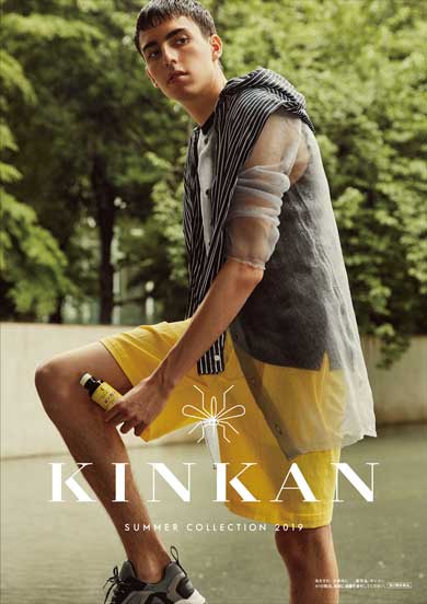 キンカン KINKAN SUMMER COLLECTION 2019 蚊 モデル ファッション Tシャツ おしゃれ