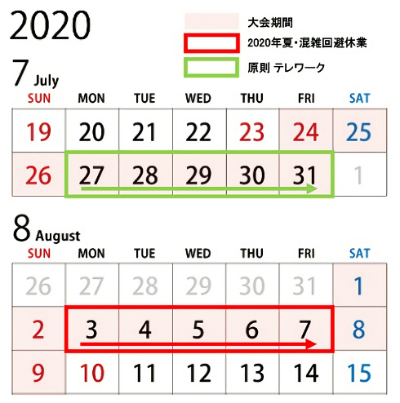 インテグレート混雑回避休業