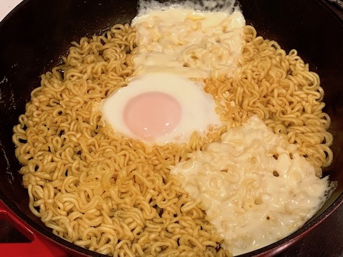 鯨井風汁なし麺