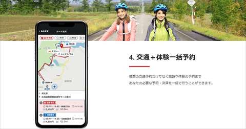 観光MaaSアプリ「WILLERS」