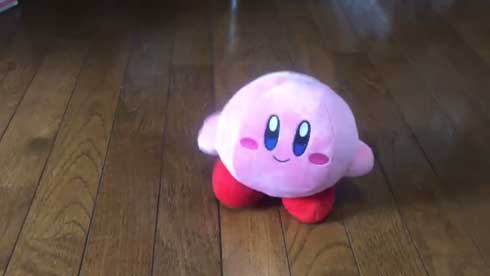 カービィ おもちゃ 動く 横歩き かわいい サイドステップ 星のカービィ