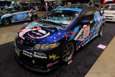 北米 アメリカ AnimeExpo 痛車