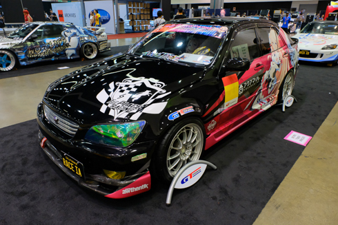 北米 アメリカ AnimeExpo 痛車