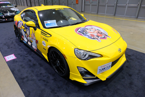 北米 アメリカ AnimeExpo 痛車