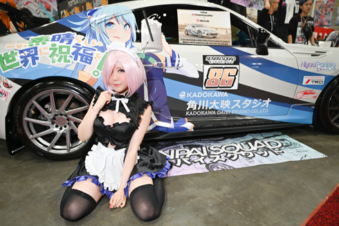 北米 アメリカ AnimeExpo 痛車