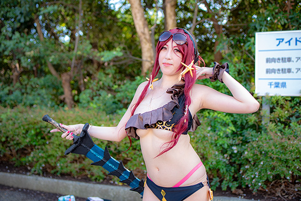 ワンフェス ワンダーフェスティバル 2019 夏 コスプレイヤー フィギュア