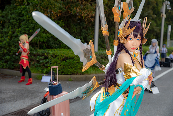 ワンフェス ワンダーフェスティバル 2019 夏 コスプレイヤー フィギュア