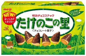 きのこ たけのこ