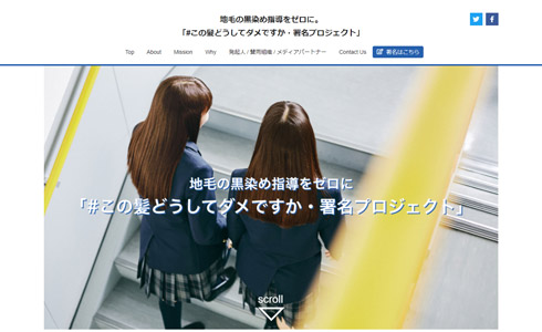 サイトのキャプチャ