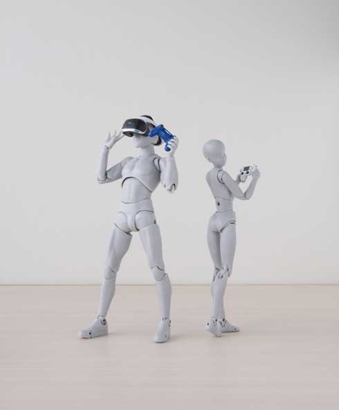 PlayStation 4 VR 1/12 スケール フィギュア用 カプセルトイ 組み合わせ figma