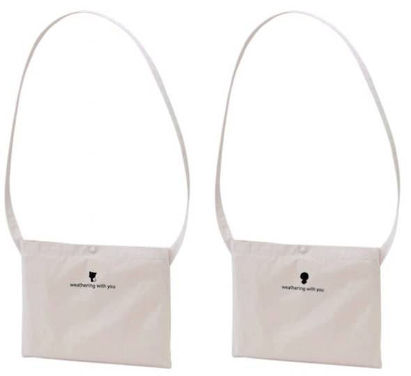 「天気の子」コラボグッズ「サコッシュB／C」イメージ