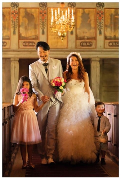 lilico 小田井涼平 スウェーデン 家族 銀磨き 結婚式