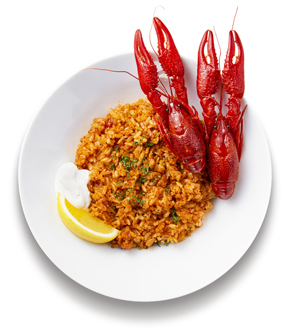 ザリガニジャンバラヤ