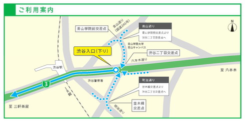 渋谷入口（下り）概要