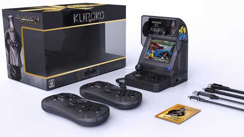 NEOGEO mini サムライスピリッツ 特別限定セット 黒子 ブラック