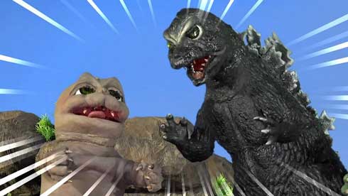 ゴジラ 怪獣人形劇 ゴジばん 東宝特撮チャンネル YouTube GEMSTONE 入賞