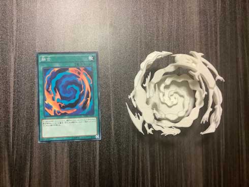 遊戯王カード 融合 フィギュア 3Dプリンタ 立体