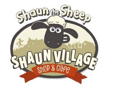 「ひつじのショーンビレッジ ショップ＆カフェ」ロゴイメージ
