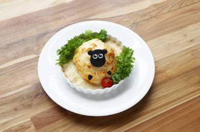 「シャーリーの食いしん坊グラタンオムライス」イメージ