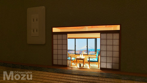 富士山が見えるこびとの旅館