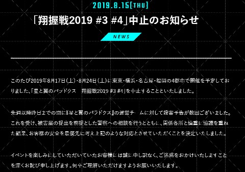 星と翼のパラドクス