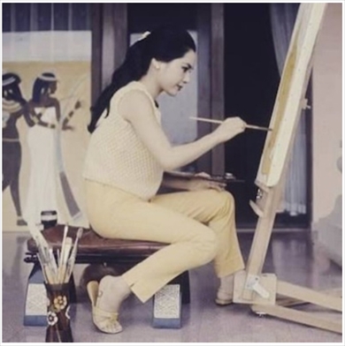 デヴィ夫人カリン 昔 20代 ブログ