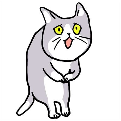 「これからしかられるネコ」グッズ