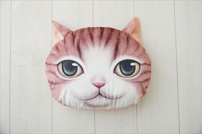 猫顔&犬顔クッション