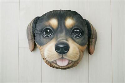 猫顔&犬顔クッション