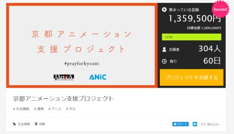 京都アニメーション支援プロジェクト