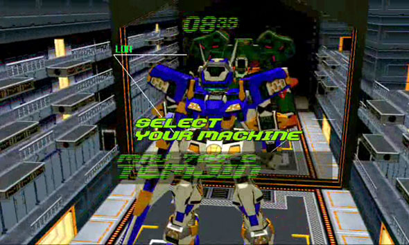 マシーナリーとも子 バーチャロン ツインスティック