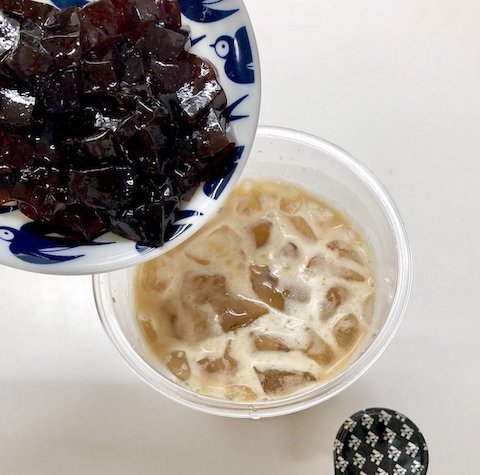 わらび餅ドリンク